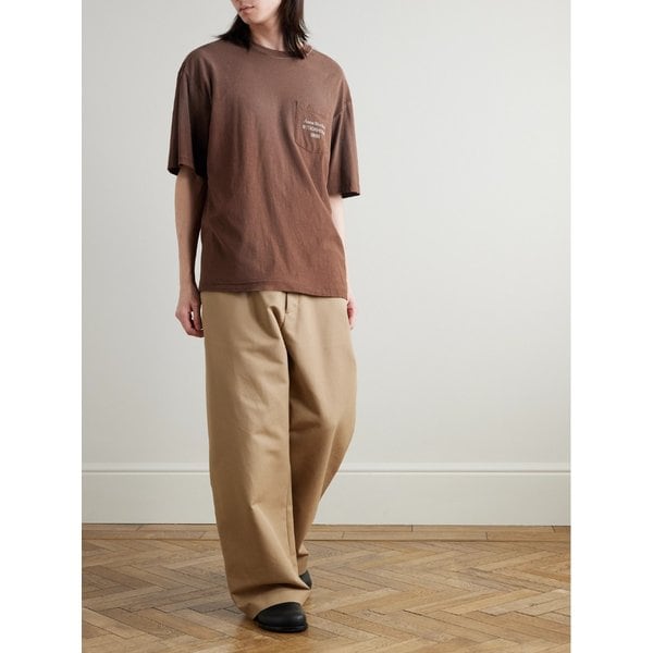 엑스포드 U 오버사이즈 로고 저지 티셔츠 46376663162969843