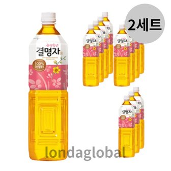  웅진 광명찾은 결명자차 음료 1.5l 24개