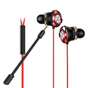 듀얼게이밍 이어폰 SPE-G9블랙 +Y잭 세트