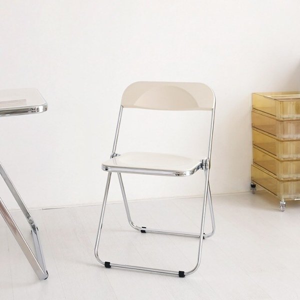 접이식 투명의자 카페 강의실 인테리어 MK36868