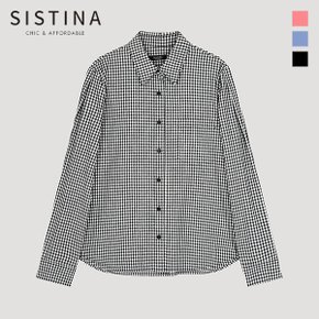 코튼 체크 포켓 셔츠_AWWSTP11060
