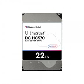 WD DC HC570 7200/512M (WUH722222ALE6L4, 22TB)