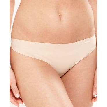 Calvin Klein 우먼 캘빈클라인 Invisibles Thong 언더웨어 D3428 - 라이트 카라멜 (Nude 5) 1895966