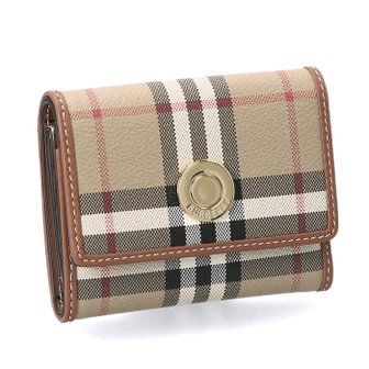 버버리 [부산점] 로고 8109800 LS LANCASTER DFC 버버리 랭커스터 체크 반지갑