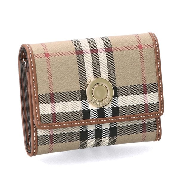 [부산점] 로고 8109800 LS LANCASTER DFC 버버리 랭커스터 체크 반지갑