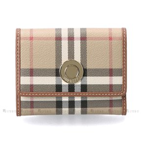 [부산점] 로고 8109800 LS LANCASTER DFC 버버리 랭커스터 체크 반지갑