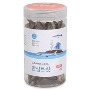 스탠바이미 강아지 간식 사료 애견 간식 열빙어 65g (WDD0DE2)