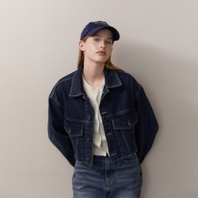 ANOETIC CROP DENIM JACKET