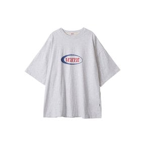 Sport logo oversize t-shirt_light gray