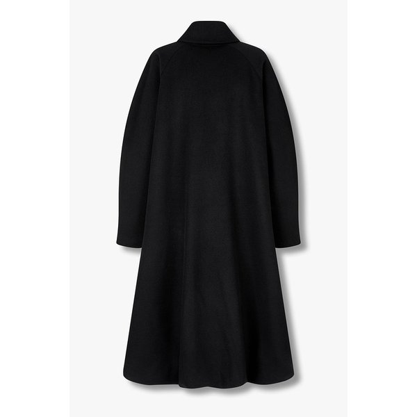 밑단볼륨 싱글 울 코트 9105411223099