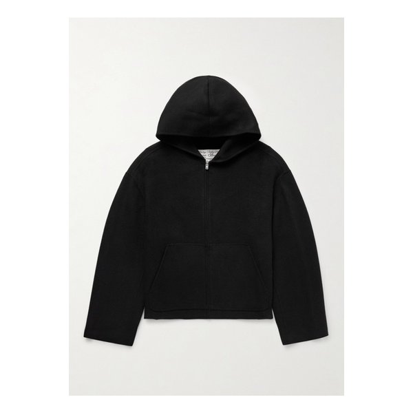 도베리아 더블페이스 울 캐시미어 블렌드 펠트 후드 재킷 46376663162902727