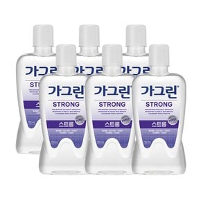 동아제약 가그린 스트롱 750ml x 6개 /구강청결제 가글