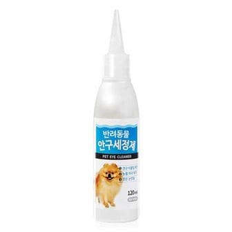 제이큐 반려동물용 펫퍼스 안구세정제 120ml