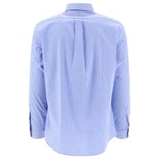 랄프로렌 Mens shirt 7108673640042863 BLUE/WHITE CHECK Light Blue