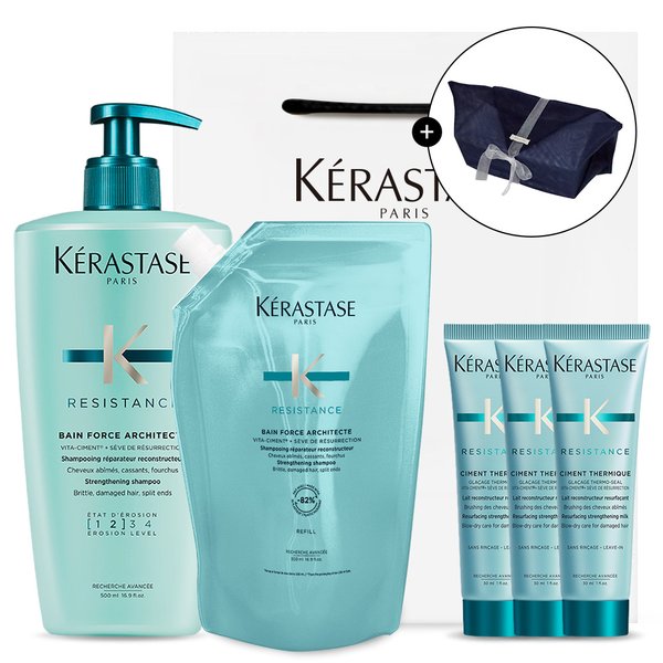 [SSG단독/설 기프트] 세트 방 포스 아키텍트 대용량 샴푸 1L (본품 500ml + 리필 500ml)