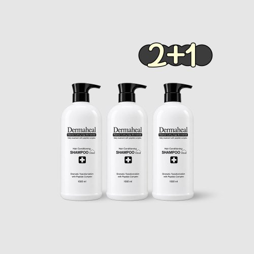 [2+1] 헤어 컨디셔닝 샴푸 클라우드 1000ml