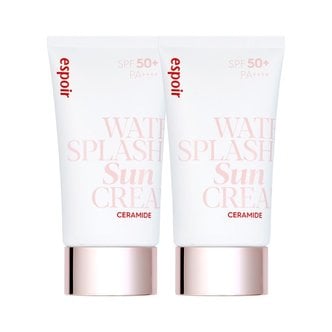 에스쁘아 워터 스플래쉬 선크림 세라마이드 SPF50+ PA++++ 2개입