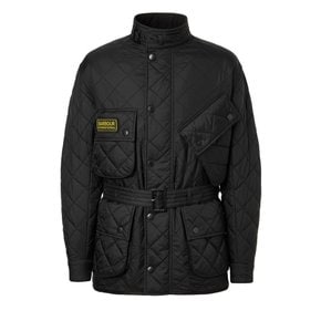 [25FW]남성 블랙 B.Intl Polarquilt 퀼팅 자켓