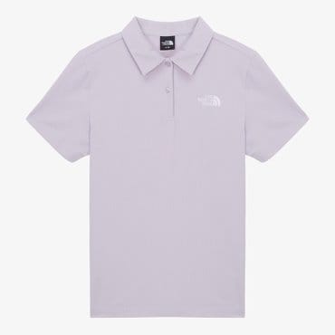 노스페이스 [노스페이스 공식] NT7PR37C 여성 스윙 반팔 폴로_LAVENDER
