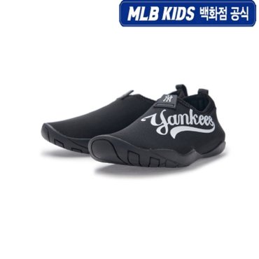 MLB키즈 (백화점공식) 25S 바시티 레터링 아쿠아 삭스   7ASOB0153-50BKS