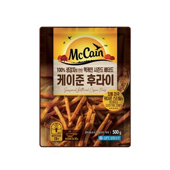 청정원 맥케인 시즌드 배터드 케이준 후라이 500g