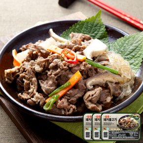국내산 달콤 돼지불고기 400g 3팩