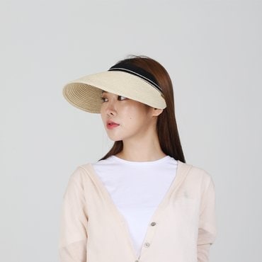 불레부 두칸썬캡/ 여성썬캡, 골프모자,UV차단모자,천연소재썬캡