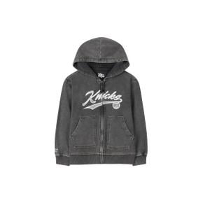 키즈 닉스 데님 후드집업 DARK GREY K263DJ020P