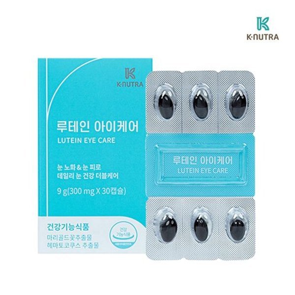 케이뉴트라 루테인 아이케어 아스타잔틴 300mg x 30캡슐