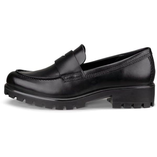 [여주점] 여성 모드트레이  4CM 논슬립 캐주얼 구두 페니로퍼 블랙 490013