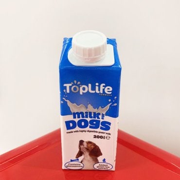 꼴레트멍멍 펫밀크 탑라이프 산양유 강아지우유 성견용 200ml