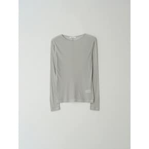 Leau classic sheer tee_light grey