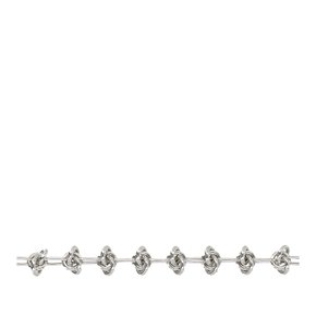 [해외배송] 저스틴 클렌퀏 다리아 노트 초커 DARIANECKLACE PALLADIUM