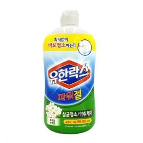 유한락스 파워젤 1L x 3개