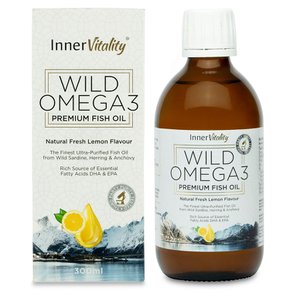 영국 Inner Vitality 이너바이탈리티 오메가3 피쉬오일 액상 300ml