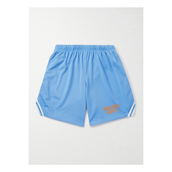 베니스 코트 와이드 레그 로고 웨빙 트리밍 메쉬 쇼츠 46376663162903312