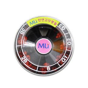 뮤(MU) 올코팅 천연고무 순정봉돌 세트(99.9% 순납사용)