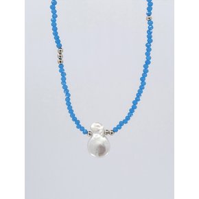 Coral Necklace (Sky blue)