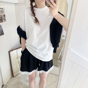 / (6color) 보이 루즈핏 반팔 무지 티셔츠