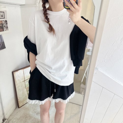 보블리에 / (6color) 보이 루즈핏 반팔 무지 티셔츠
