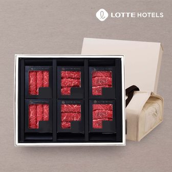 LOTTE HOTELS [9월11일 오전9시 결제건까지 명절 전 배송][롯데호텔] 1++무항생제한우 델리카한스 프리미엄 선물세트 3호