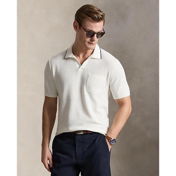 폴로 골프 남성 퍼포먼스 메시 니트 스웨터(MNPGSWE1CM20055100)