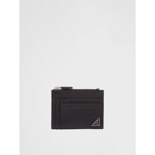 25SS 프라다 카드지갑 2MC067QHHF0002 BLACK DOM