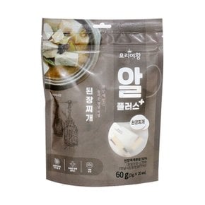 요리여왕 알플러스 된장찌개 60g (동전육수)