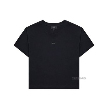 아페쎄 [APC] SS25 여성 마이크로 로고 티셔츠 COHBW F26387 TZC