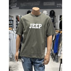 24S/S 지프 큰 지프 발포 프린트 티셔츠 JP2TSU124