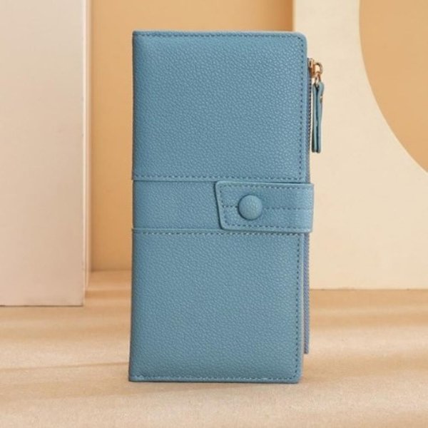 [옷자락] 여성용 사계절 가죽 미니 장지갑