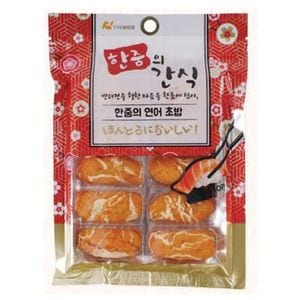 오너클랜 강아지간식 초밥 연어 10P 1개 애견 영양 스낵 반려견