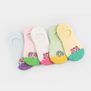 아동 페이크삭스 3세~10세 캐치티니핑 요술 덧신양말 5종 5켤레세트