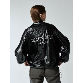 OPUS PEARL SHEER JACKET - BLACL